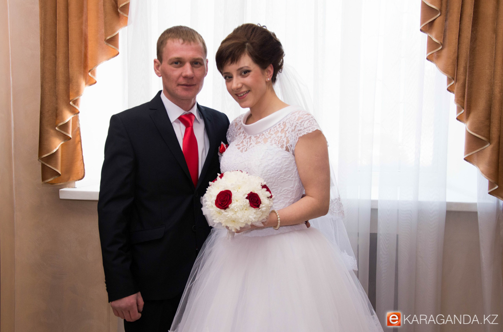 Свадьба Светланы Володиной и Николая Володина в Караганде 7 марта 2015 года
